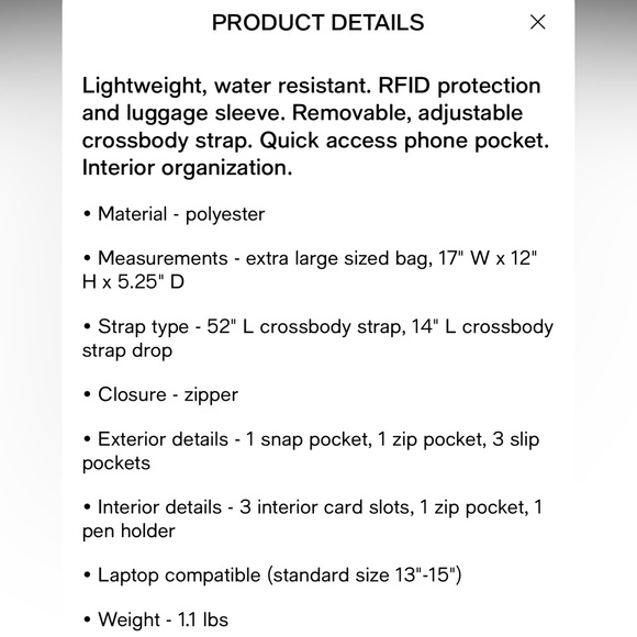 Large Gray Baggalini Tote - Picture 2 of 6